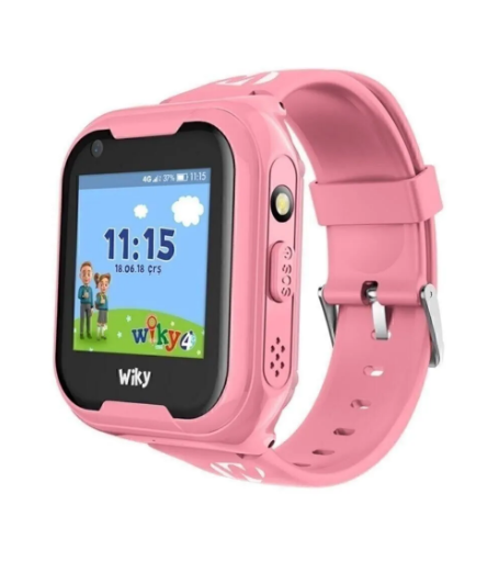 Wiky Watch 4G Görüntülü Konuşma Pembe Akıllı Çocuk Saati